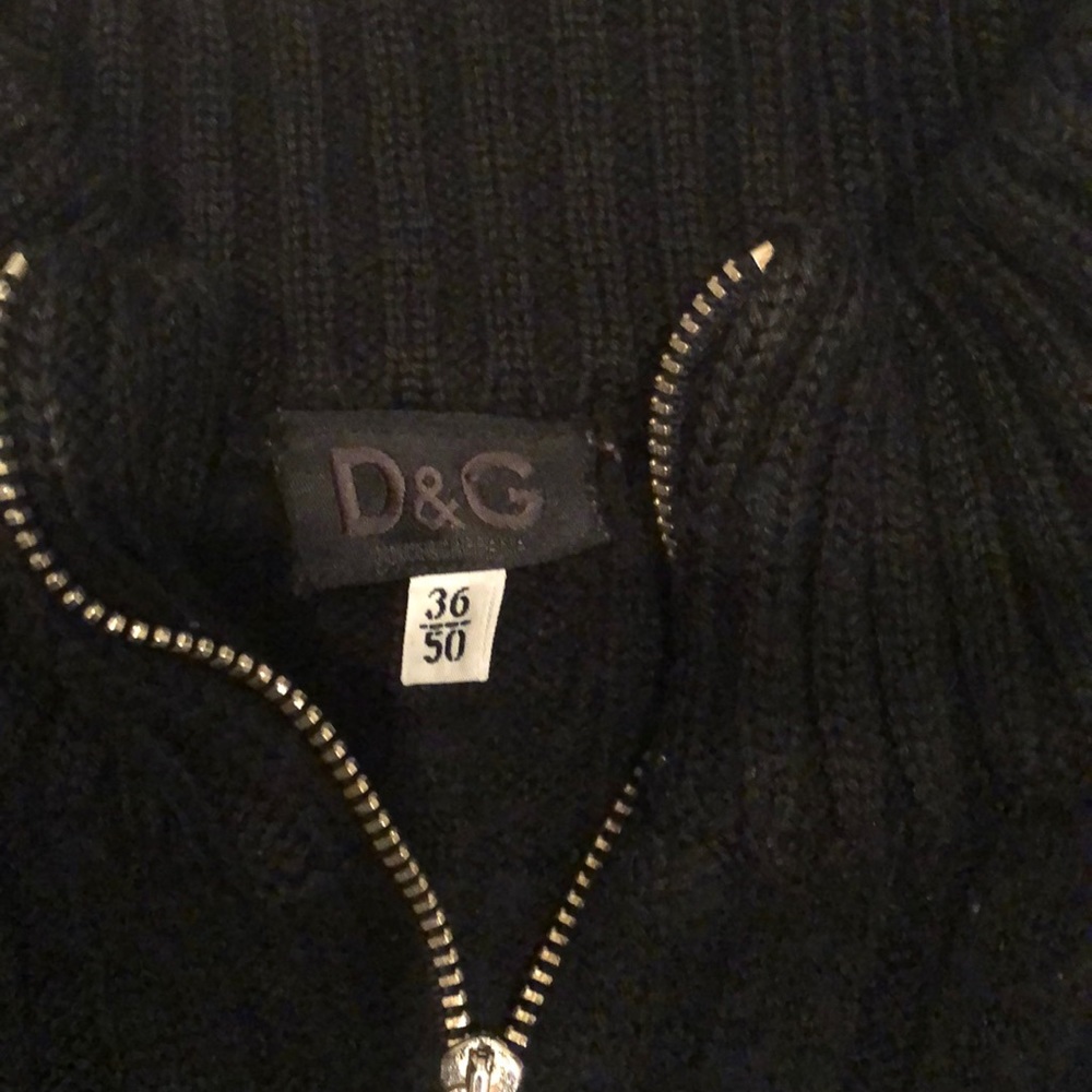 ❌SOLD❌Vintage Dolce & Gabbana Black Sweater - Picture 3 of 7
